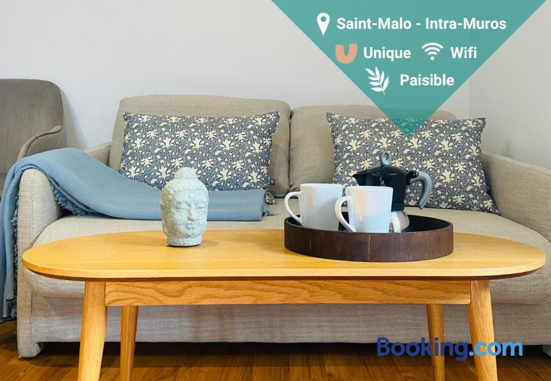 Olivia - Charmant Appartement St-Malo Intra-Muros Saint-Malo Extérieur photo
